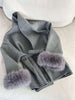 Grace | Eleganter Kunstpelzmantel für Herbst & Winter