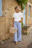 Jaycee | T-Shirt Vogel - ecru
