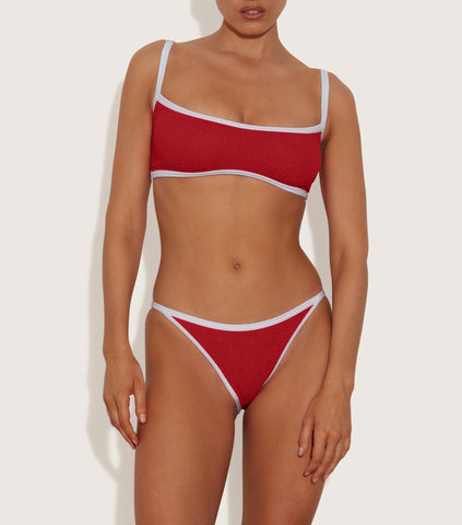 Hochtaillierter Bikini