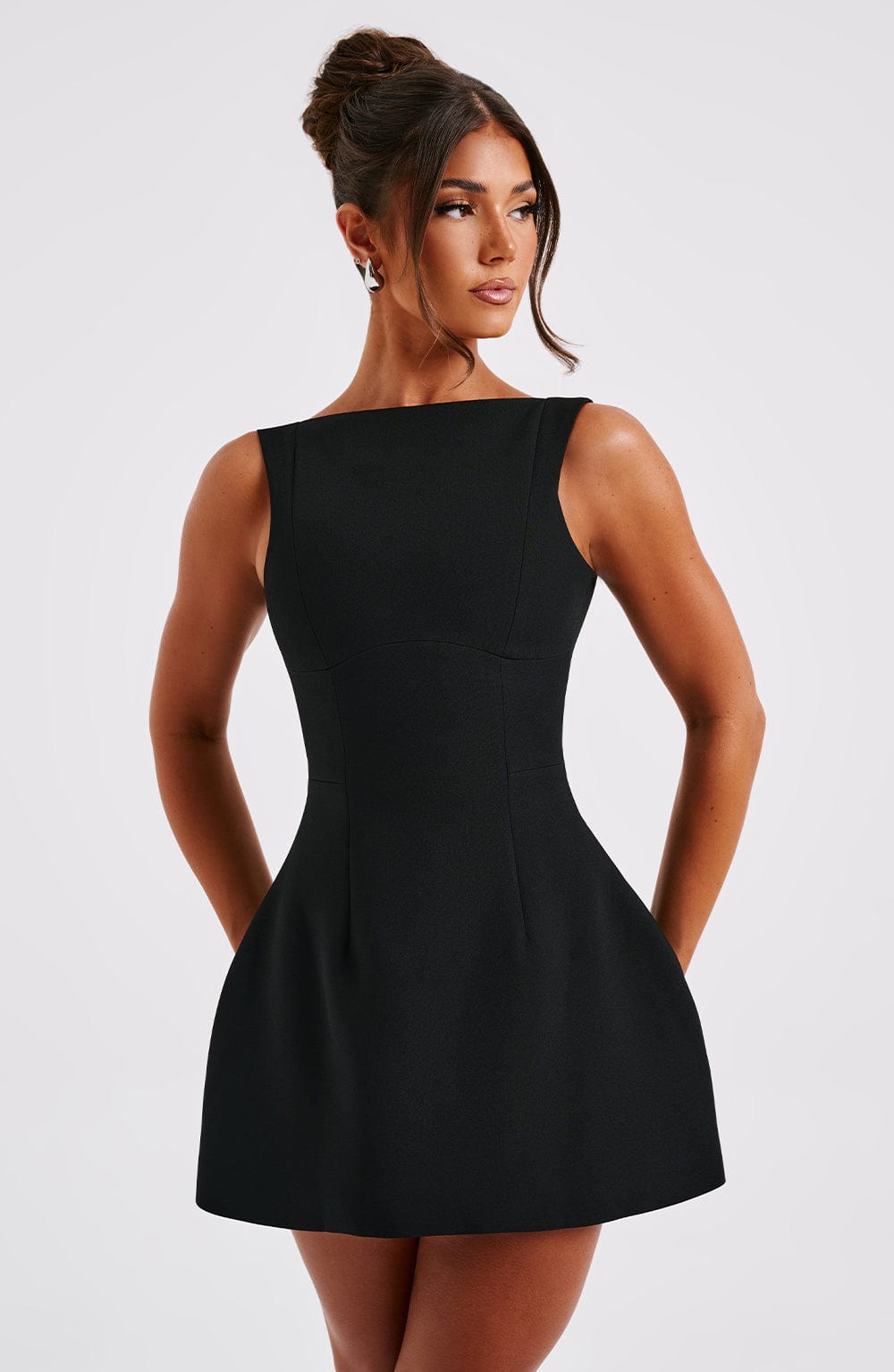 Alyssa | Minikleid - Schwarz