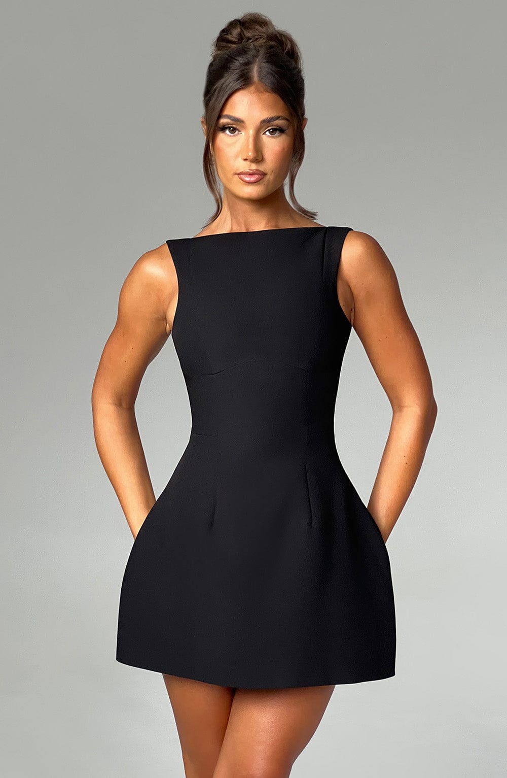 Alyssa | Minikleid - Schwarz