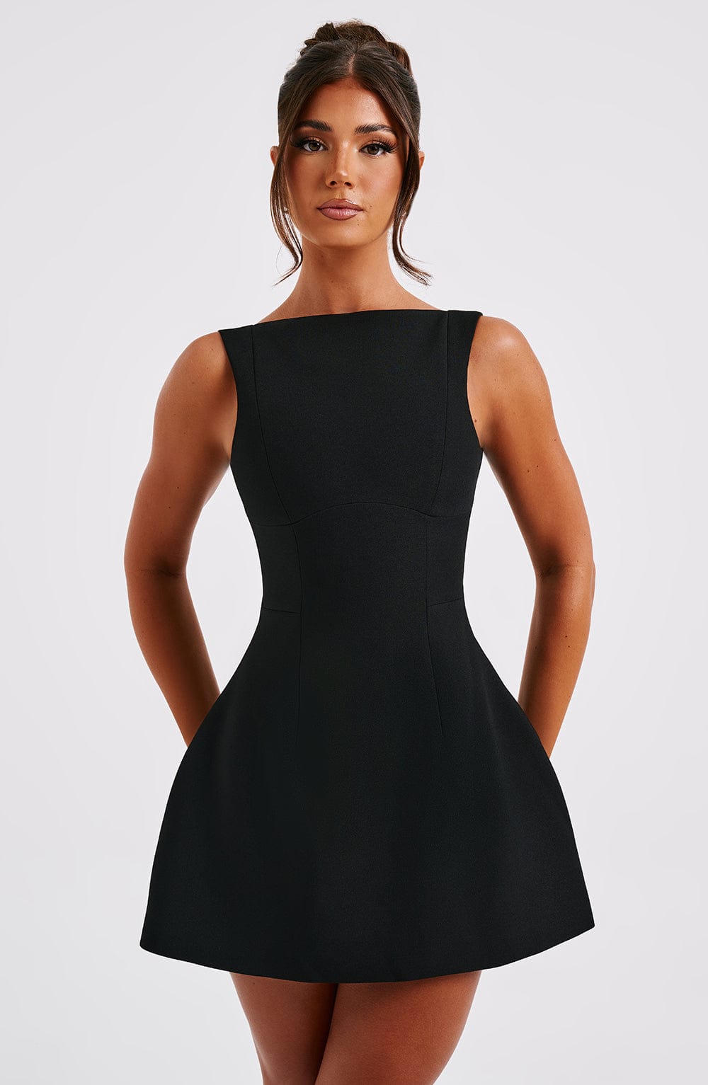Alyssa | Minikleid - Schwarz