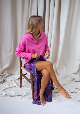 Aira | Robe Ariana - rosa und blau