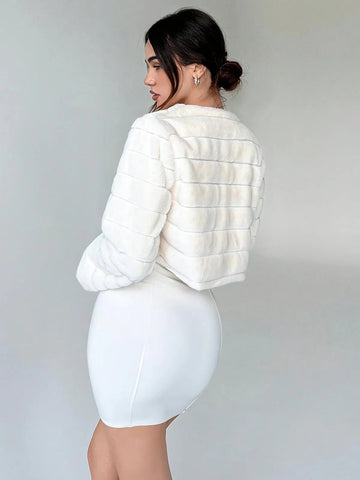 Plüschmantel Bella