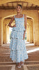 Nellie | Maxikleid - Blaue Blumen