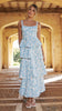 Nellie | Maxikleid - Blaue Blumen