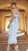 Nellie | Maxikleid - Blaue Blumen