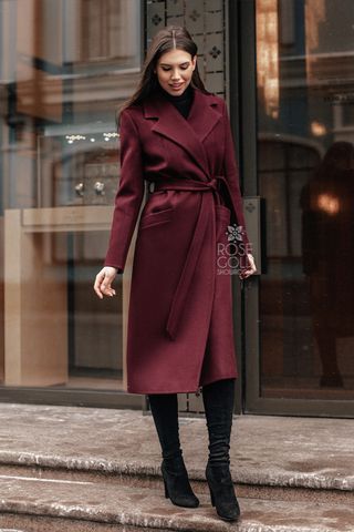 Trenchcoat in Bordeauxrot | RIVAL