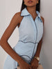 Jeremia | Pastellblau/Marine