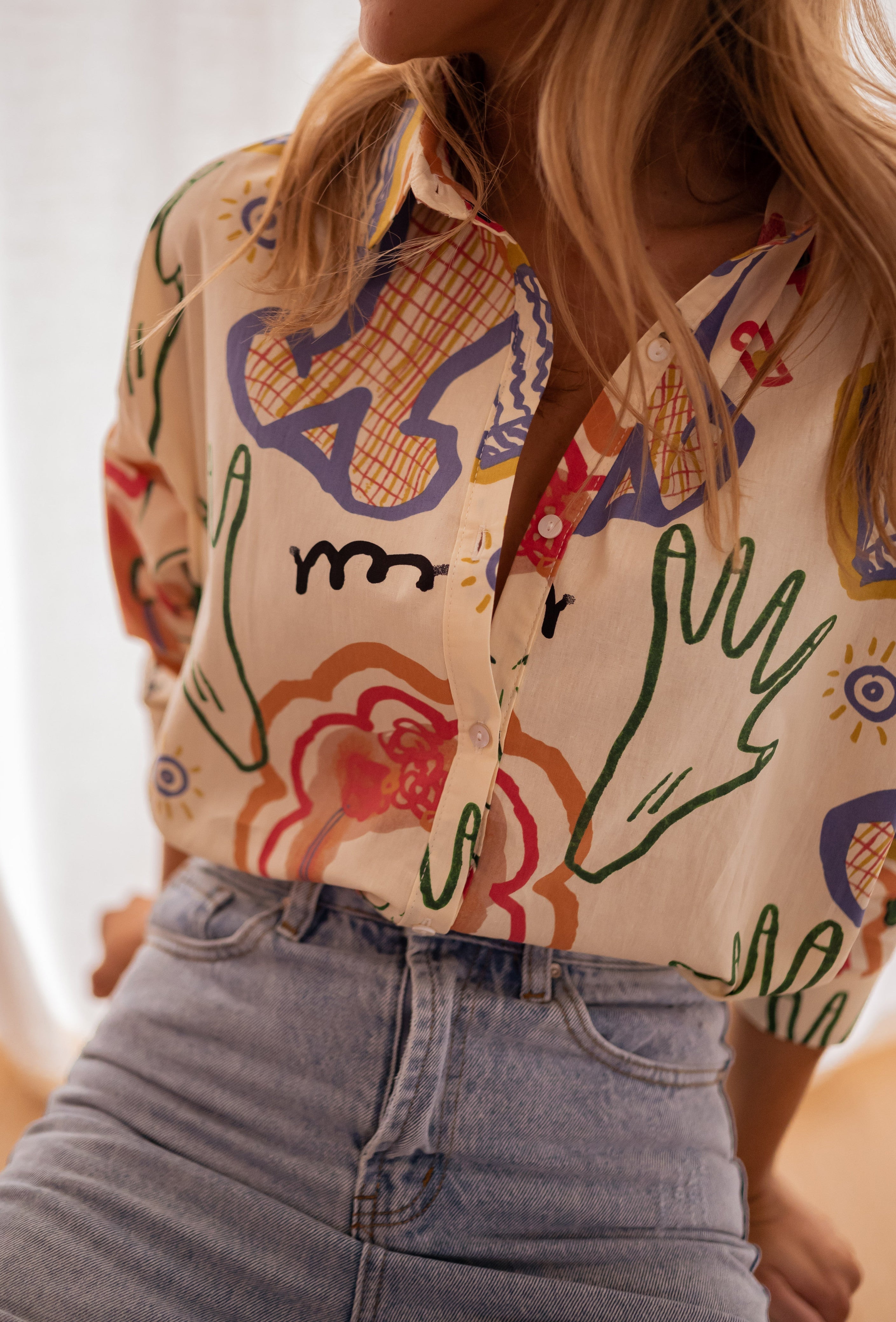 Lou | Gemusterte Chemise