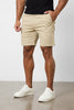 Trisha | Muskelbetonte Chino-Shorts in Stein