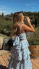 Nellie | Maxikleid - Blaue Blumen
