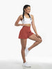 Laurel |  2-in-1-Yogashorts mit hoher Taille und Seitentaschen