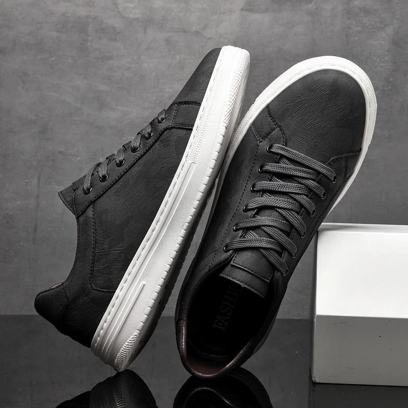 Noah | Leder-Sneakers mit genähten