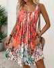 Kallie | Schlichtes bedrucktes Kleid