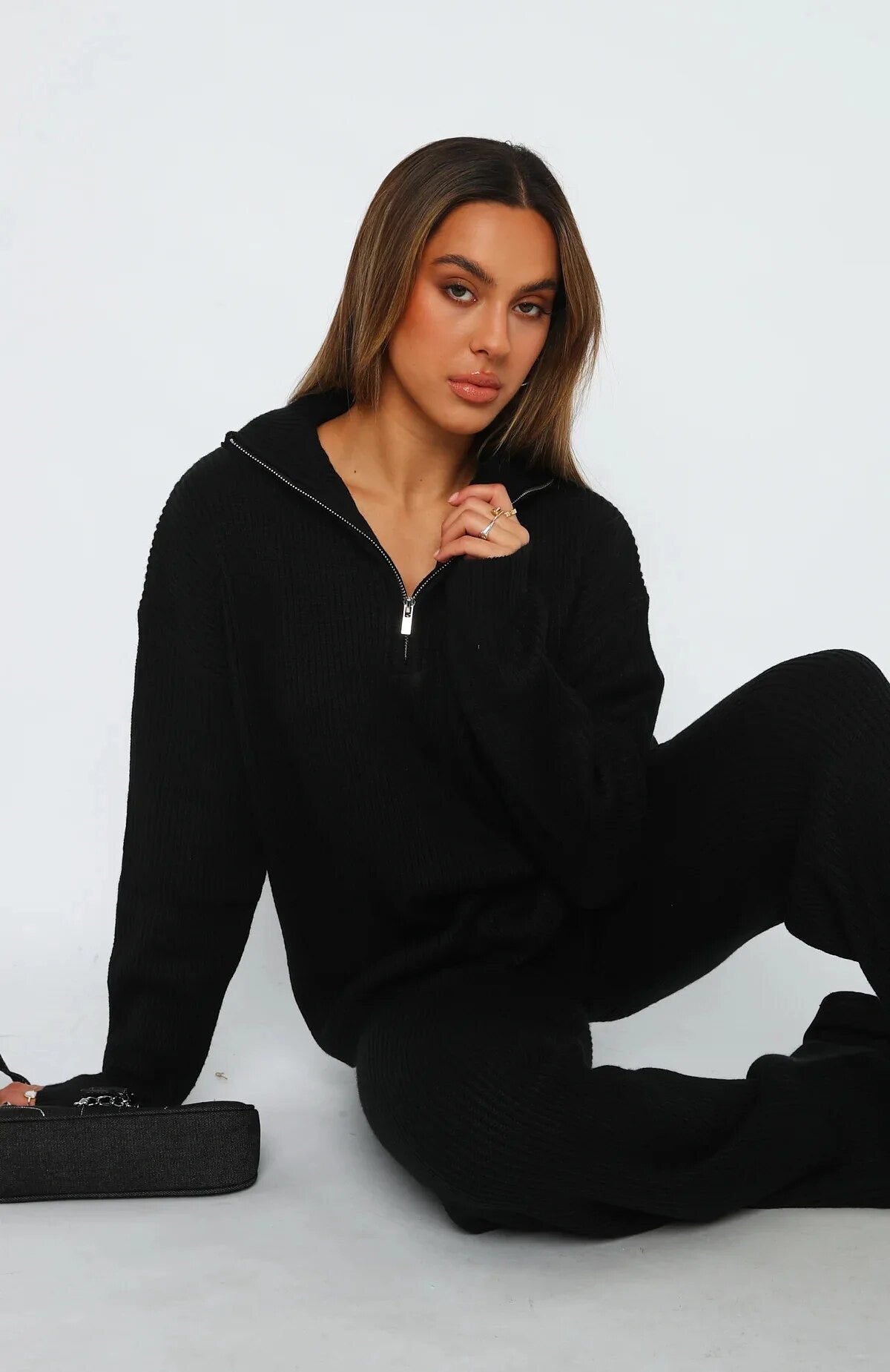Esmay | Luxuriöses Zweiteiliges Outfit mit Schlag