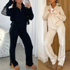 Esmay | Luxuriöses Zweiteiliges Outfit mit Schlag