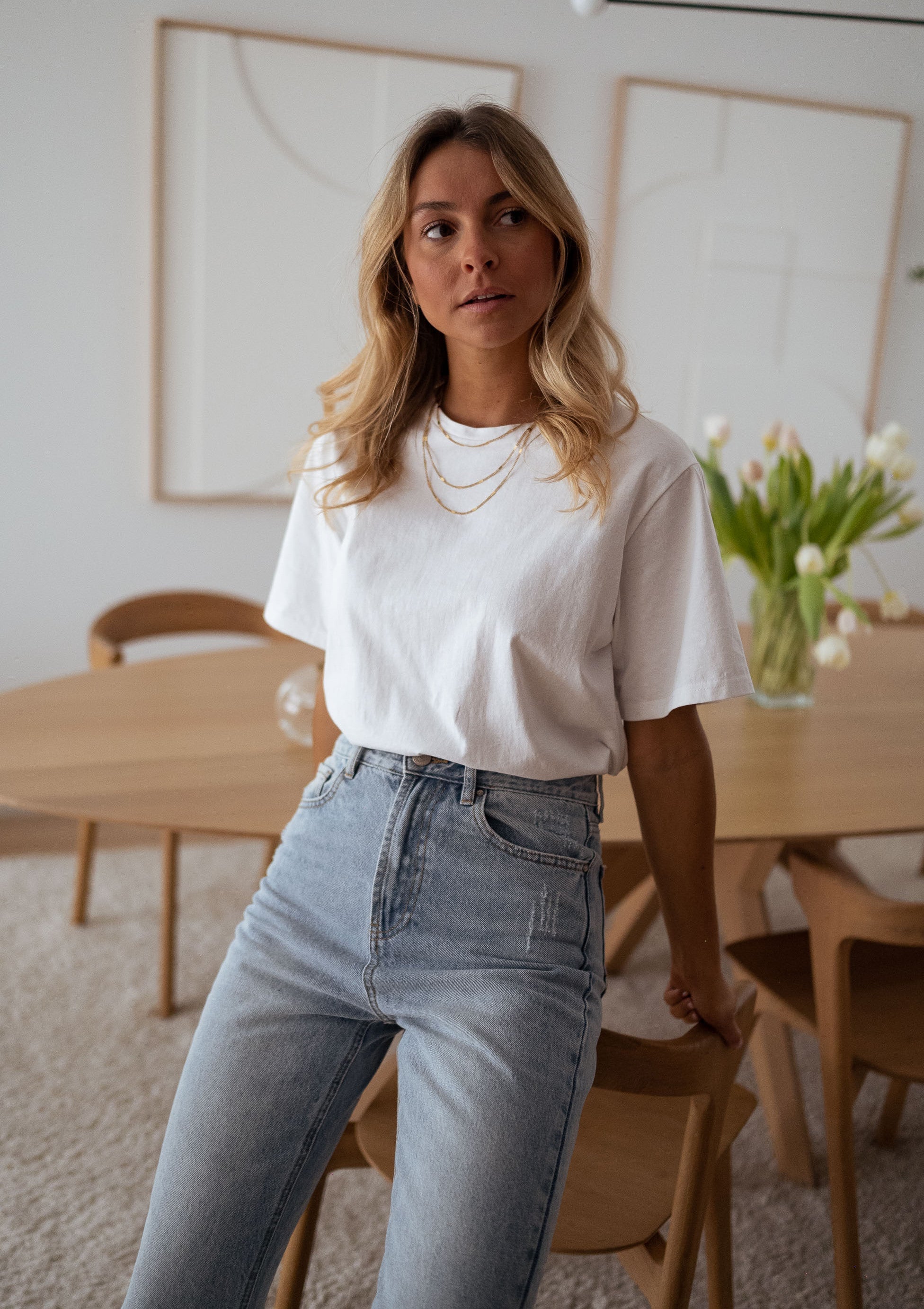 Jane | T-Shirt - weiß