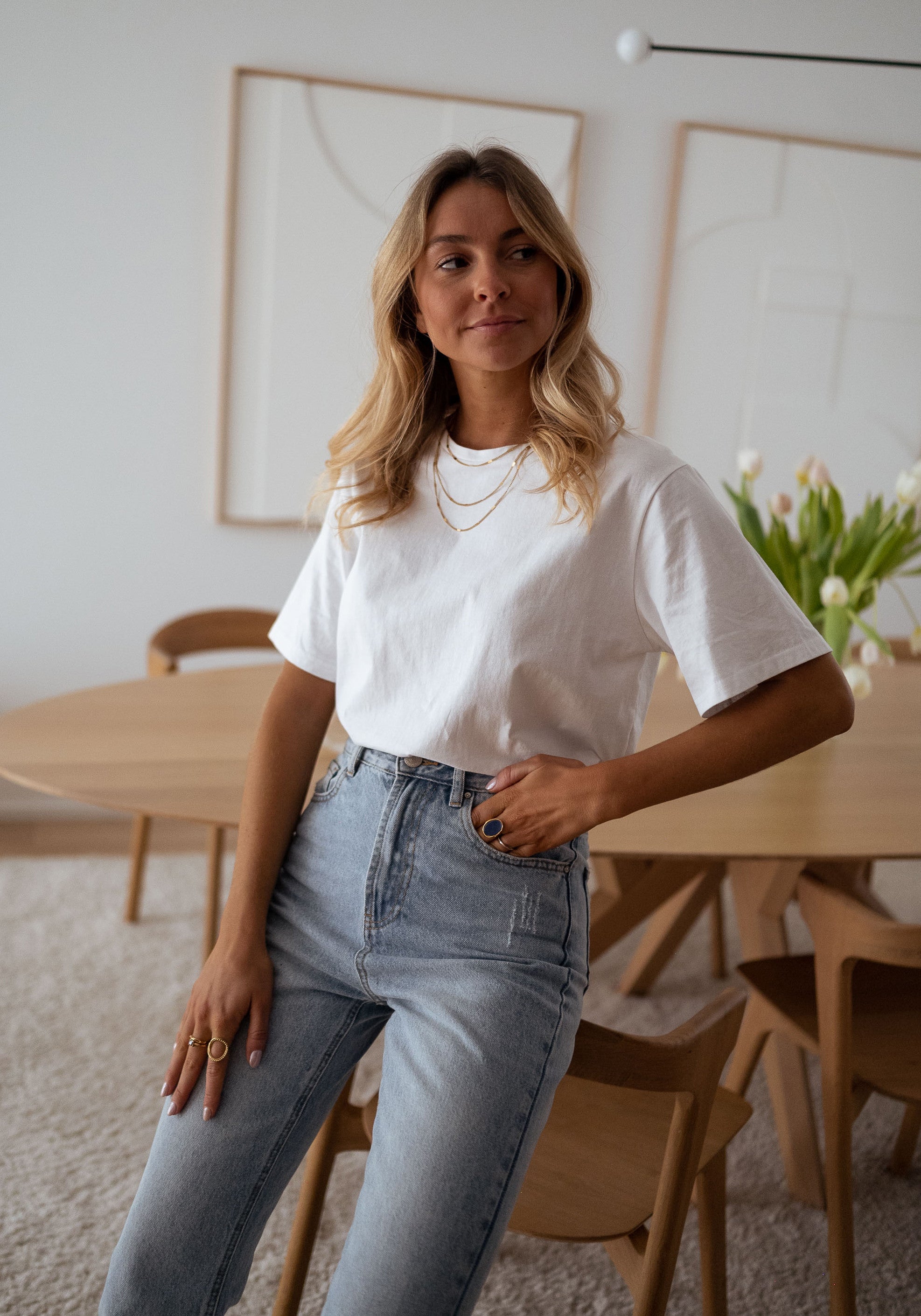 Jane | T-Shirt - weiß
