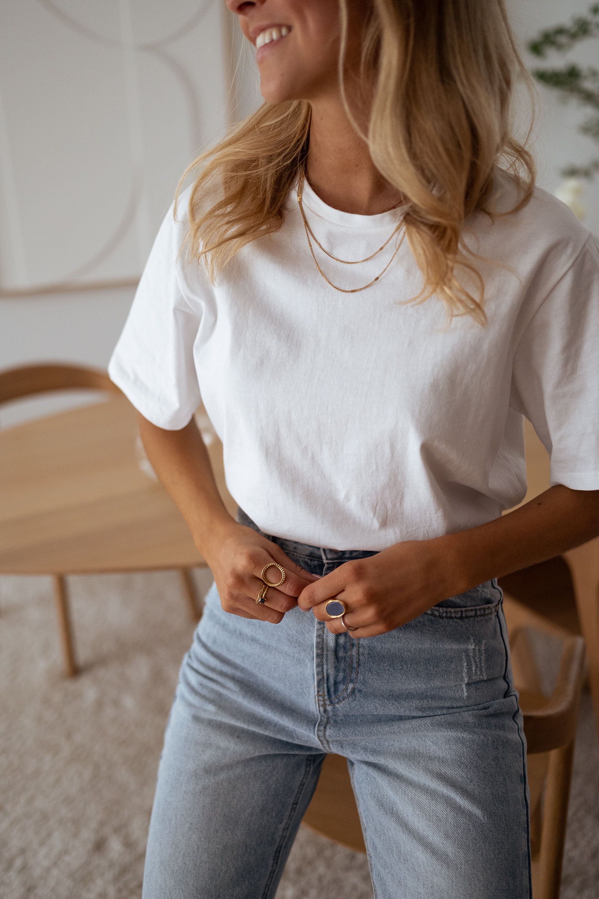 Jane | T-Shirt - weiß