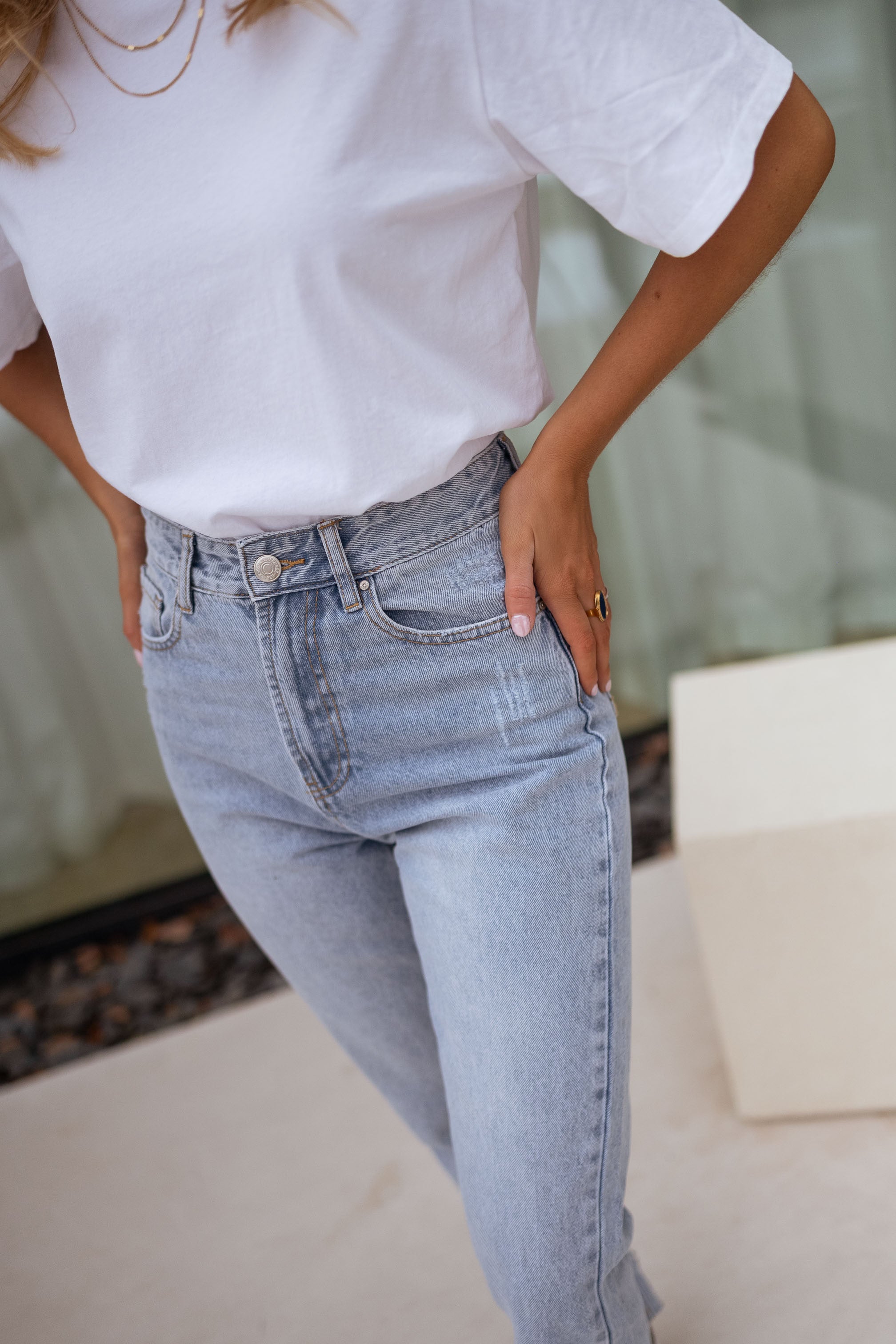 Gustavo | Jeans Hunter - hellblau