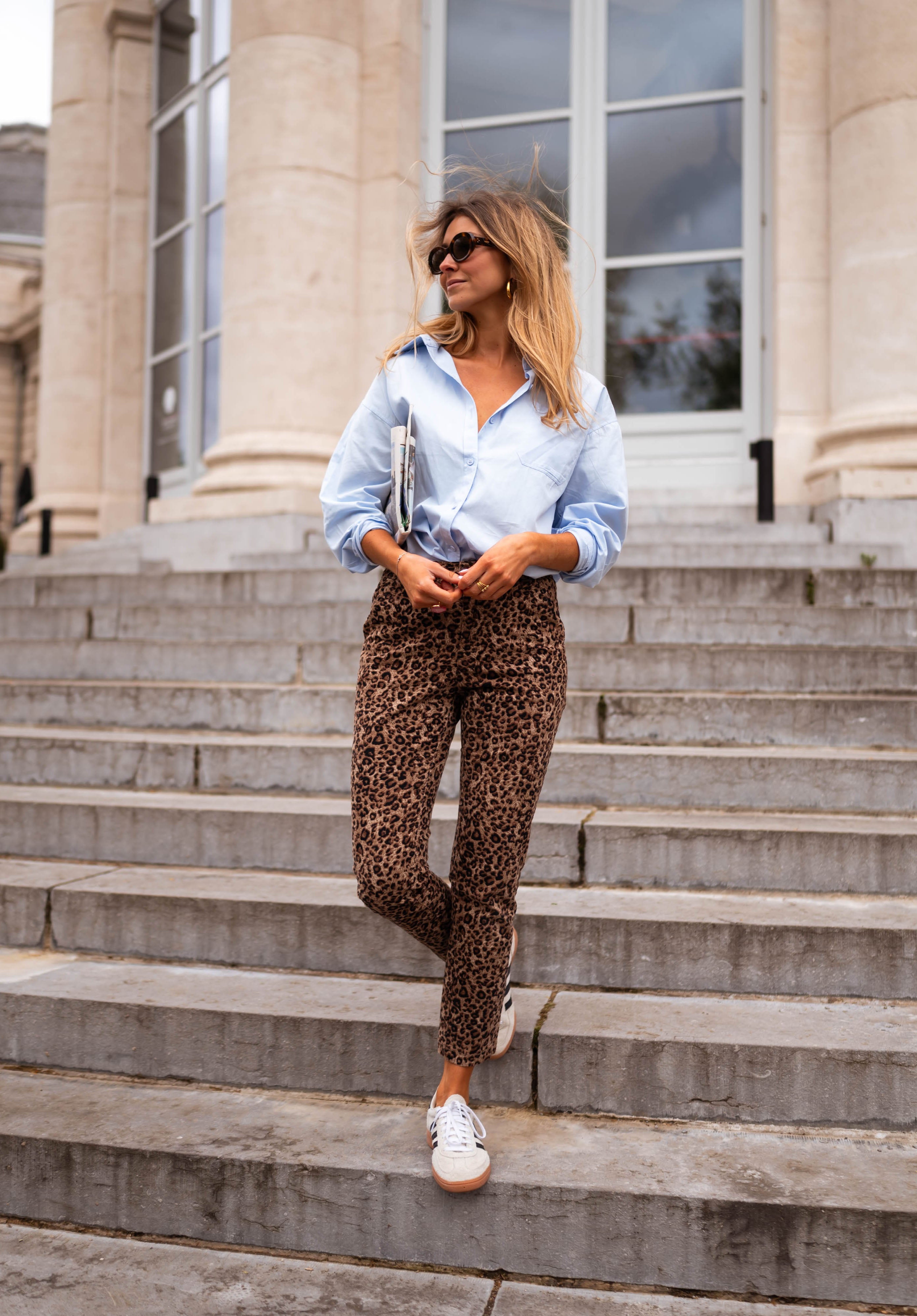 Brenton | Jeans Nihel - Leopard