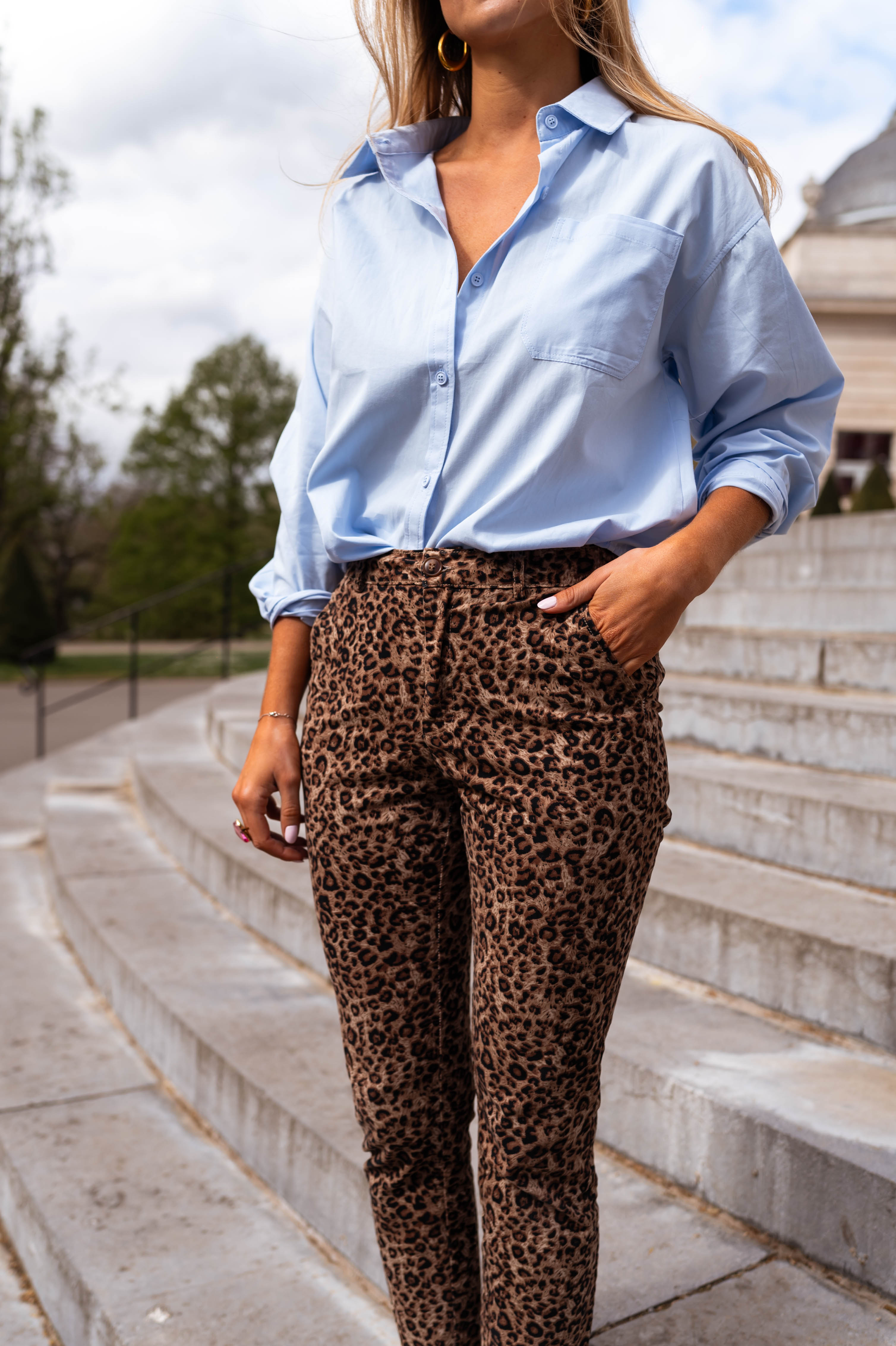 Brenton | Jeans Nihel - Leopard