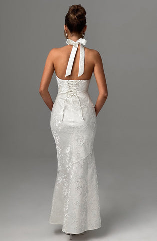 Jonna | Maxikleid - Elfenbein