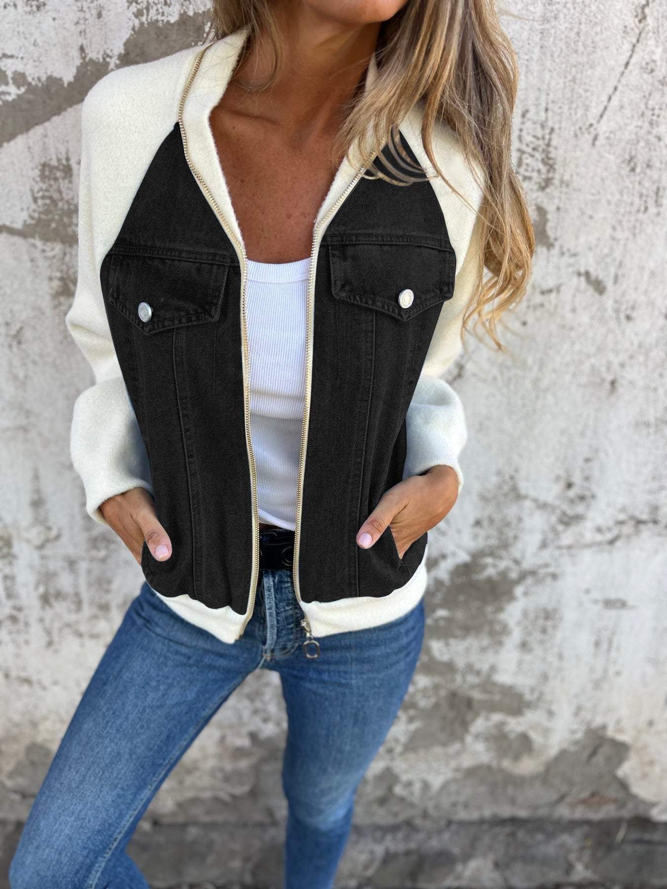 Oliva | Stylische Jeansjacke