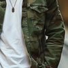 Hunter | Camouflage Canvas Retro-Jacke