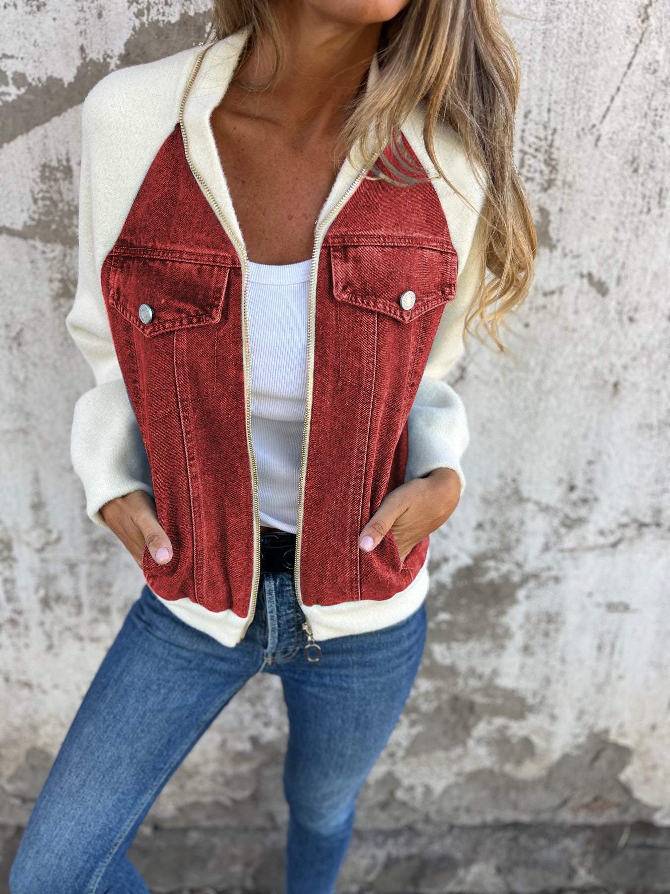 Oliva | Stylische Jeansjacke