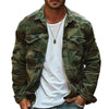 Hunter | Camouflage Canvas Retro-Jacke