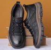 Rex | Herren-Casualschuhe aus Leder mit Handnaht