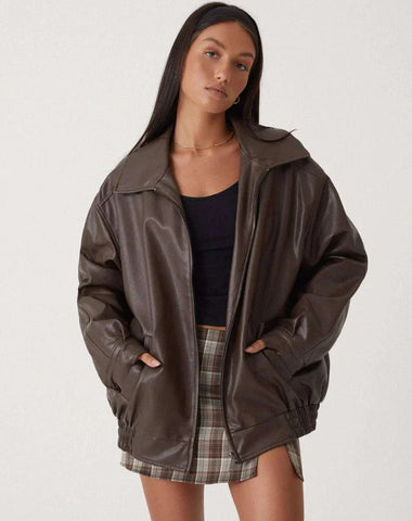 Madeline | Lederjacke