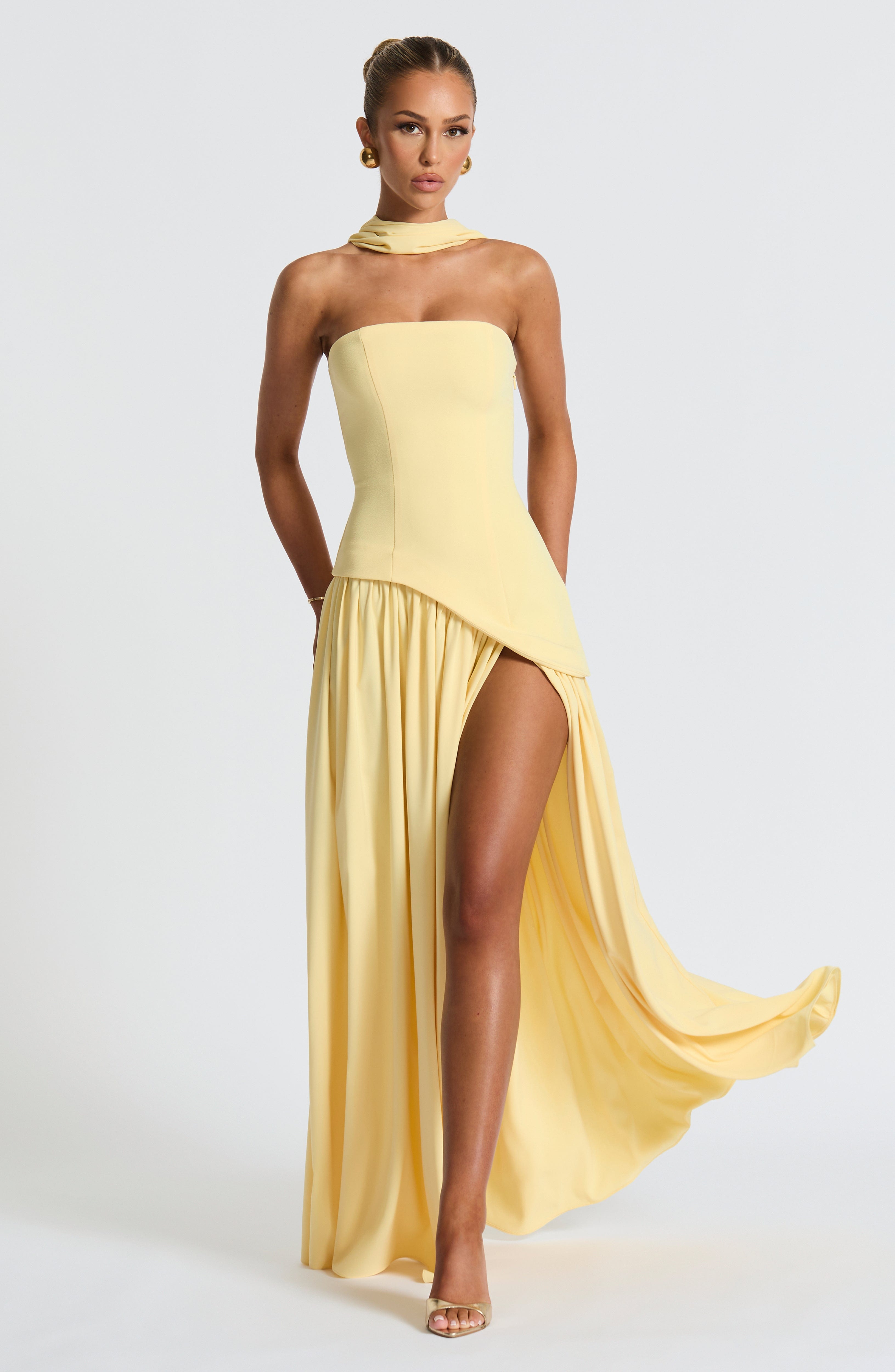 Melisa | Maliyah Maxikleid - Zitronea