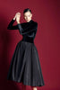 Florienne | Langärmliges Maxi-Kleid