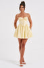 Kathryn | Minikleid - Zitrone