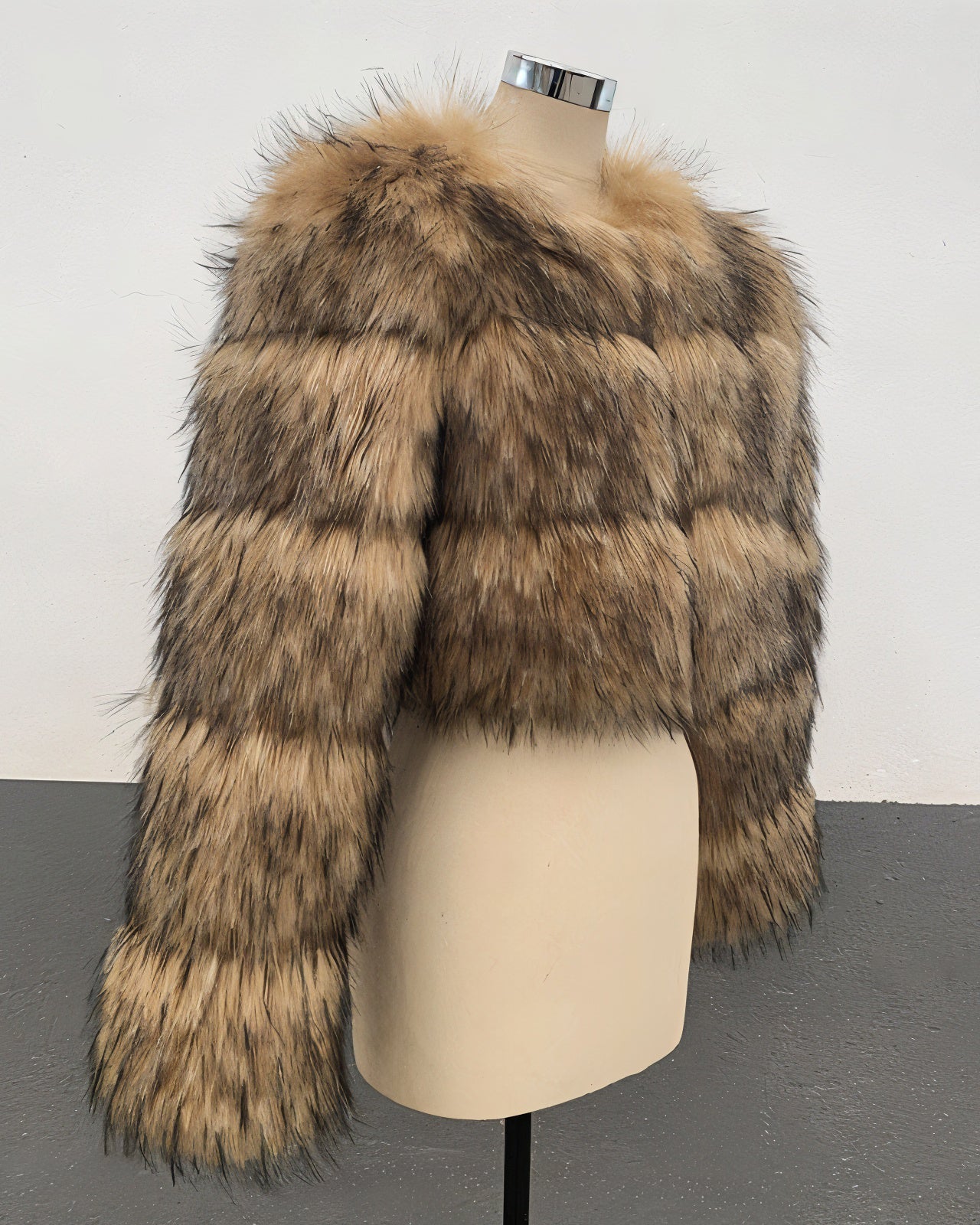 VIXA Kunstfell-Jacke