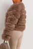 BEATRICE Kunstfell-Bubble-Jacke