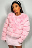 BEATRICE Kunstfell-Bubble-Jacke