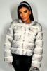 BEATRICE Kunstfell-Bubble-Jacke