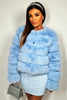 BEATRICE Kunstfell-Bubble-Jacke