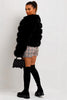 BEATRICE Kunstfell-Bubble-Jacke