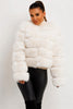 BEATRICE Kunstfell-Bubble-Jacke