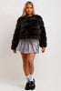 BEATRICE Kunstfell-Bubble-Jacke
