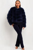 BEATRICE Kunstfell-Bubble-Jacke
