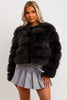 BEATRICE Kunstfell-Bubble-Jacke