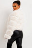 BEATRICE Kunstfell-Bubble-Jacke