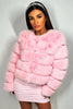 BEATRICE Kunstfell-Bubble-Jacke