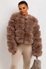 BEATRICE Kunstfell-Bubble-Jacke
